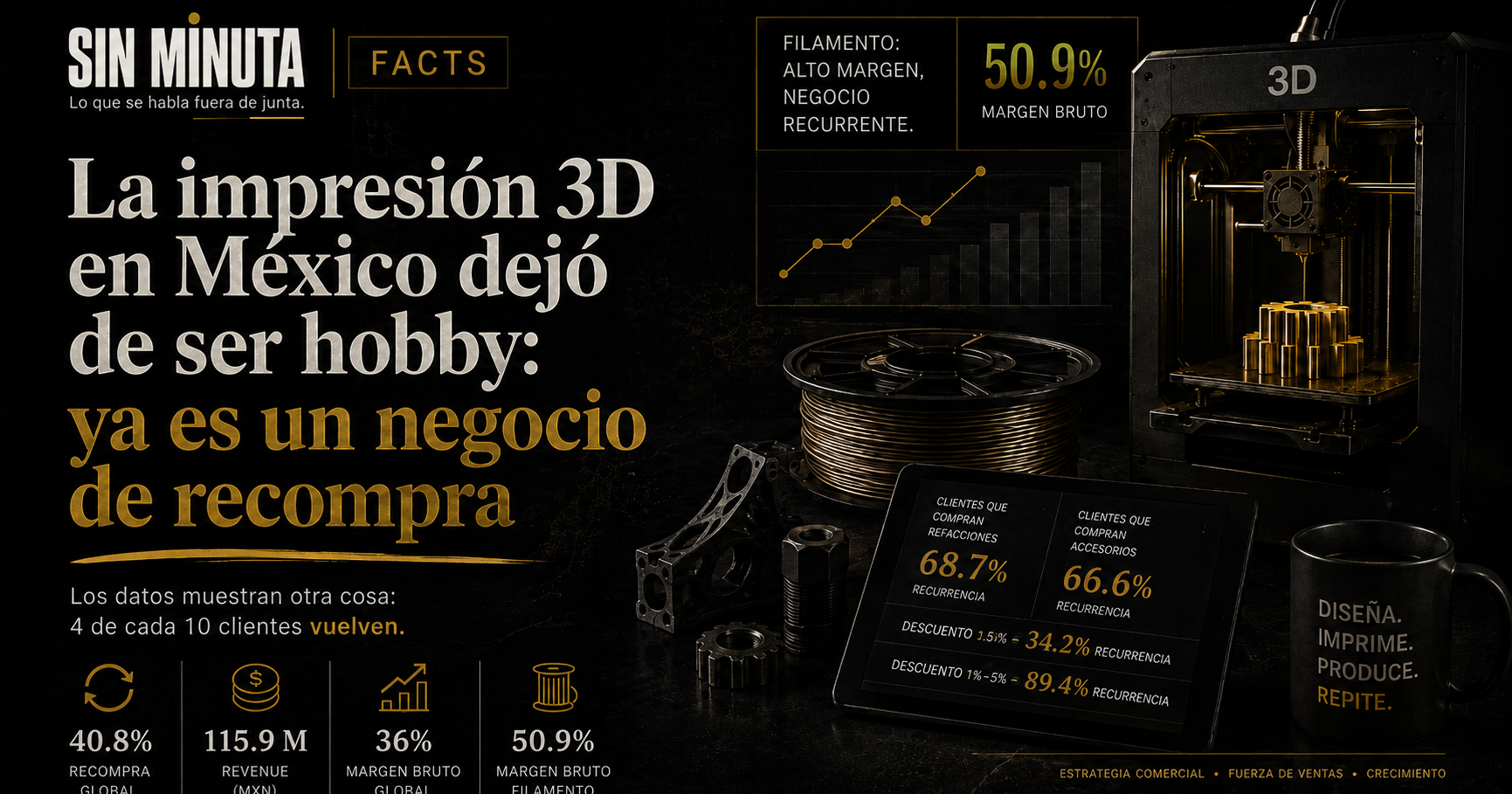 La impresión 3D en México dejó de ser hobby