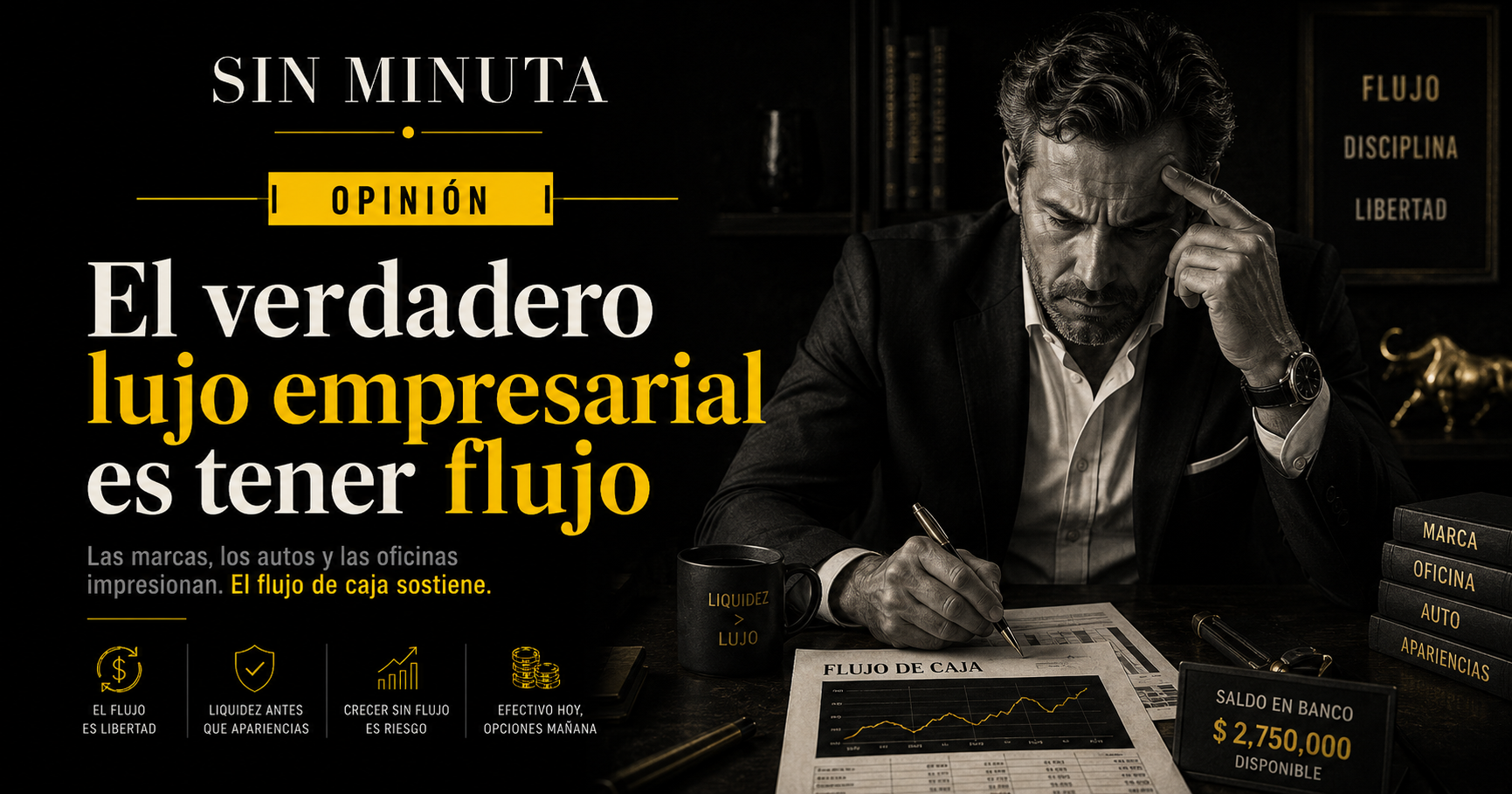 El verdadero lujo empresarial es tener flujo